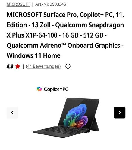 Microsoft surface pro 13 - surface, 11,