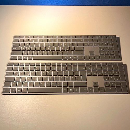 Microsoft schlanke tastatur - schlanke,